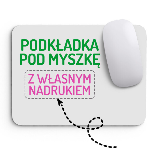 Podkładka pod myszkę z własnym nadrukiem
