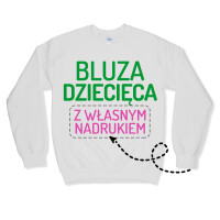 Bluza dziecięca z własnym nadrukiem