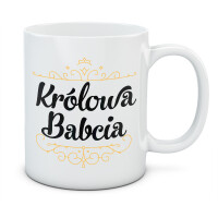 Kubek KRÓLOWA BABCIA