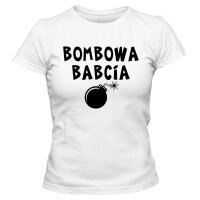 Koszulka damska BOMBOWA BABCIA