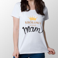 Koszulka KRÓLOWA WŚRÓD MAM