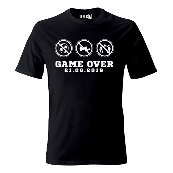 Koszulka na wieczór kawalerski GAME OVER