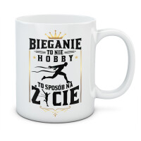Kubek BIEGANIE TO SPOSÓB NA ŻYCIE