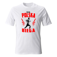 Koszulka męska CAŁA POLSKA BIEGA