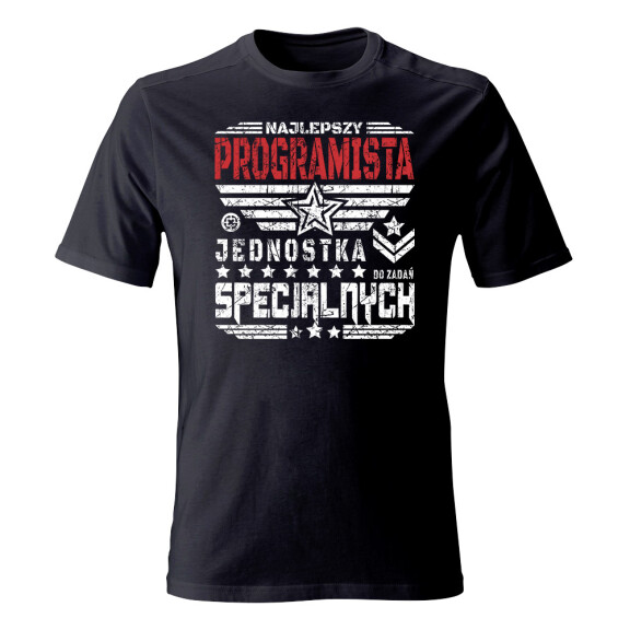 Koszulka męska NAJLEPSZY PROGRAMISTA