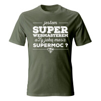 Koszulka męska JESTEM SUPER WEBMASTEREM