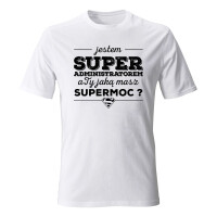 Koszulka męska JESTEM SUPER ADMINISTRATOREM