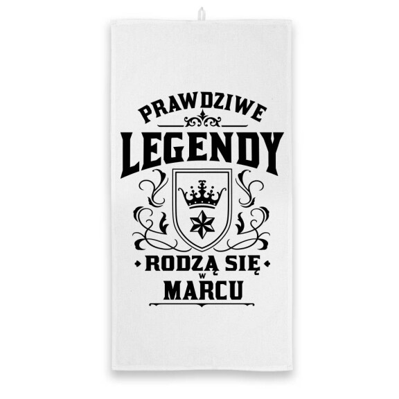 Ręcznik urodzinowy PRAWDZIWE LEGENDY