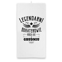 Ręcznik urodzinowy LEGENDARNI BOHATEROWIE