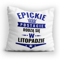 Poduszka urodzinowa EPICKIE POSTACIE