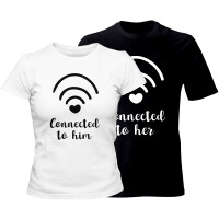Zestaw koszulek dla par Connected