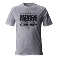 Koszulka dla męża JESTEM SUPER MĘŻEM A TY JAKĄ MASZ SUPERMOC