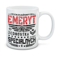 Kubek EMERYT JEDNOSTKA DO ZADAŃ SPECJALNYCH