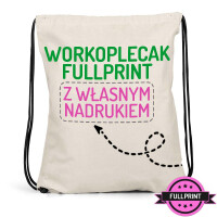 Workoplecak z własnym nadrukiem FULLPRINT