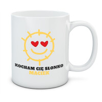 Kubek KOCHAM CIĘ SŁONKO
