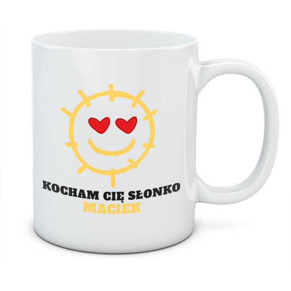 Kubek KOCHAM CIĘ SŁONKO