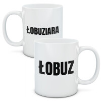 Kubki dla par, zestaw Łobuzy