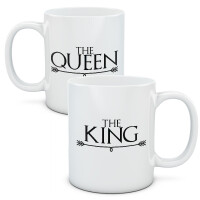 Kubki dla par, zestaw King Queen 2