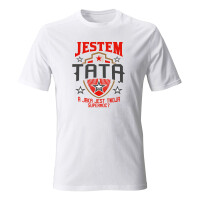 Koszulka męska JESTEM TATĄ A JAKA JEST TWOJA SUPERMOC