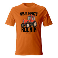 Koszulka męska z nadrukiem NAJLEPSZY ROLNIK 02