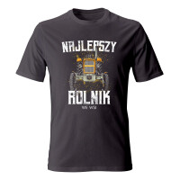 Koszulka męska z nadrukiem NAJLEPSZY ROLNIK 01