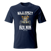 Koszulka męska z nadrukiem NAJLEPSZY ROLNIK 01