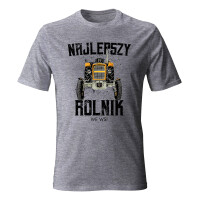 Koszulka męska z nadrukiem NAJLEPSZY ROLNIK 01