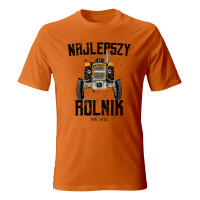 Koszulka męska z nadrukiem NAJLEPSZY ROLNIK 01