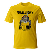 Koszulka męska z nadrukiem NAJLEPSZY ROLNIK 01