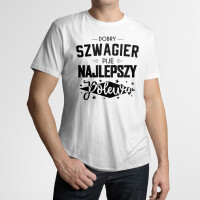 Koszulka męska NAJLEPSZY SZWAGIER POLEWA