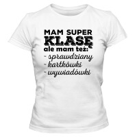 Koszulka dla nauczycielki MAM SUPER KLASĘ