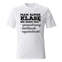 Koszulka dla nauczyciela MAM SUPER KLASĘ