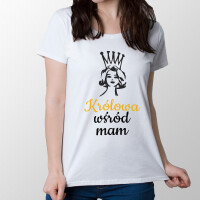 Koszulka KRÓLOWA WŚRÓD MAM 2