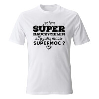 Koszulka męska JESTEM SUPER NAUCZYCIELEM