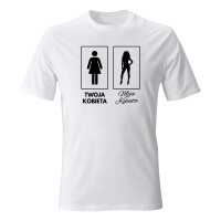 Koszulka męska TWOJA KOBIETA - MOJA KOBIETA
