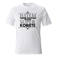 Koszulka męska JESTEM SUPER FACETEM