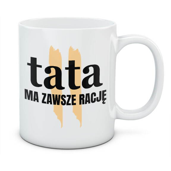 Kubek z nadrukiem DZIEŃ OJCA 62