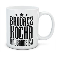 Kubek BRODACZ KOCHA NAJBARDZIEJ