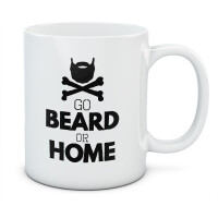 Kubek dla brodacza GO BEARD OR HOME