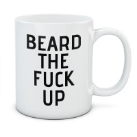 Kubek dla brodacza BEARD THE FUCK UP
