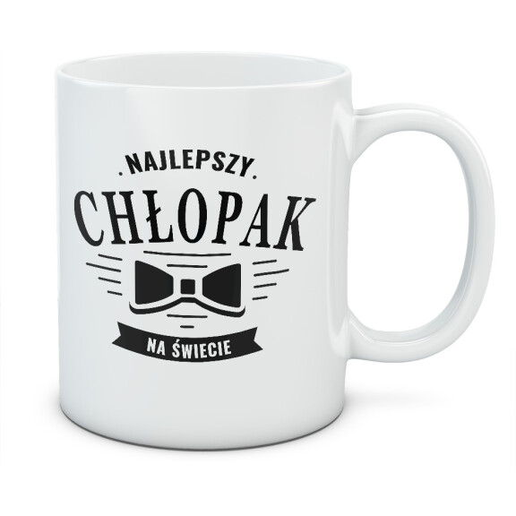 Kubek z nadrukiem NAJLEPSZY CHŁOPAK NA ŚWIECIE 9