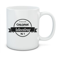 Kubek z nadrukiem CHŁOPAK IDEALNY