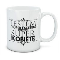 Kubek z nadrukiem JESTEM SUPER FACETEM