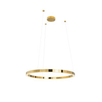 MOOSEE lampa wisząca RING LUXURY 50 złota