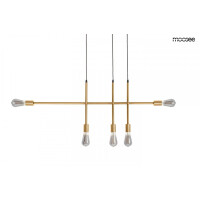 MOOSEE lampa wisząca RIVA 5 złota