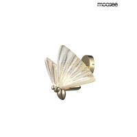 MOOSEE lampa ścienna BUTTERFLY S złota
