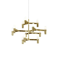 Lampa wisząca ATOMIC złota