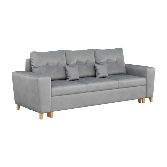 Sofa z funkcją spania i pojemnikiem - ELIO - kolory do wyboru