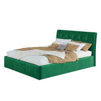Łóżko tapicerowane z pojemnikiem ALDO | 160x200 | Kolor do wyboru