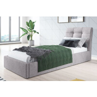 Łóżko tapicerowane z pojemnikiem ALDO | 80x200 | Kolor do wyboru
